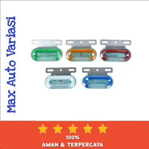 LAMPU BAK SIGNAL LED AKSESORIS DNY-192 OVAL