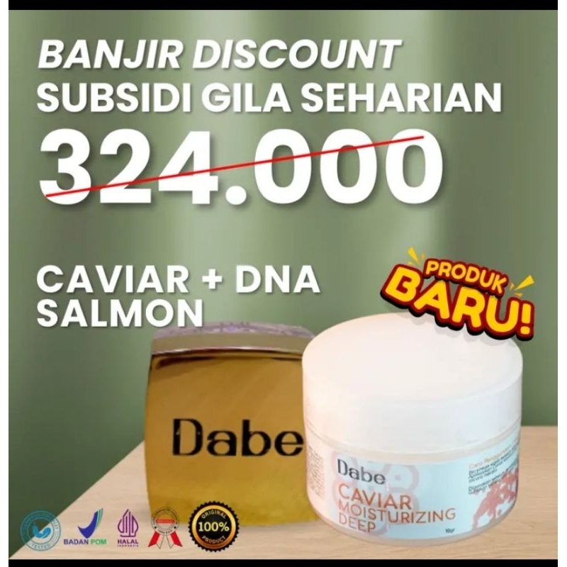 Ready DNA salmon 1pcs + caviar 1pcs DABE beauty by Bella Shofie