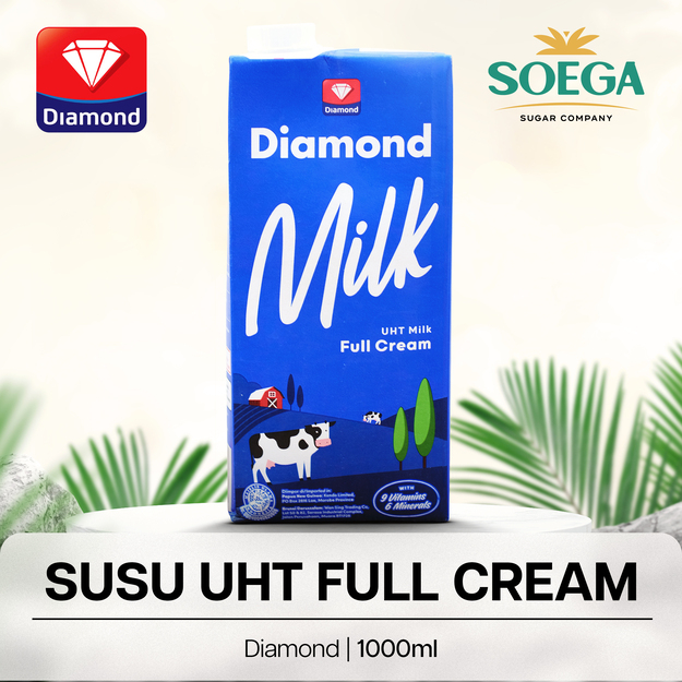 

Susu UHT Full Cream Milk Diamond 1 Liter