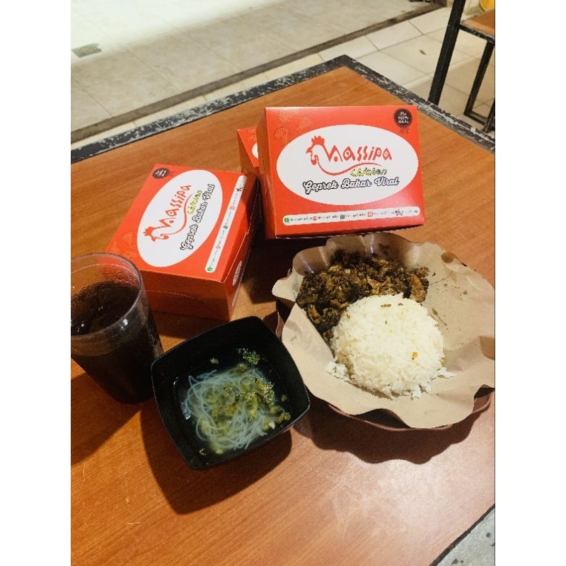 

Paket Geprek bakar kecap