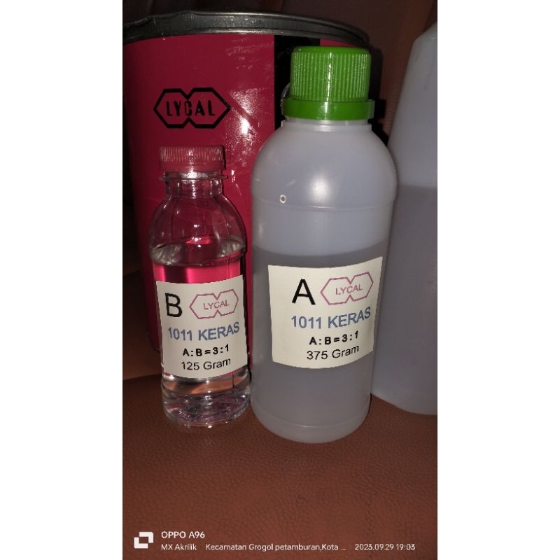 resin bening 1011(500gram)