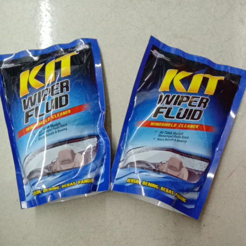 Kit Wiper fluid Pembersih Kaca Mobil