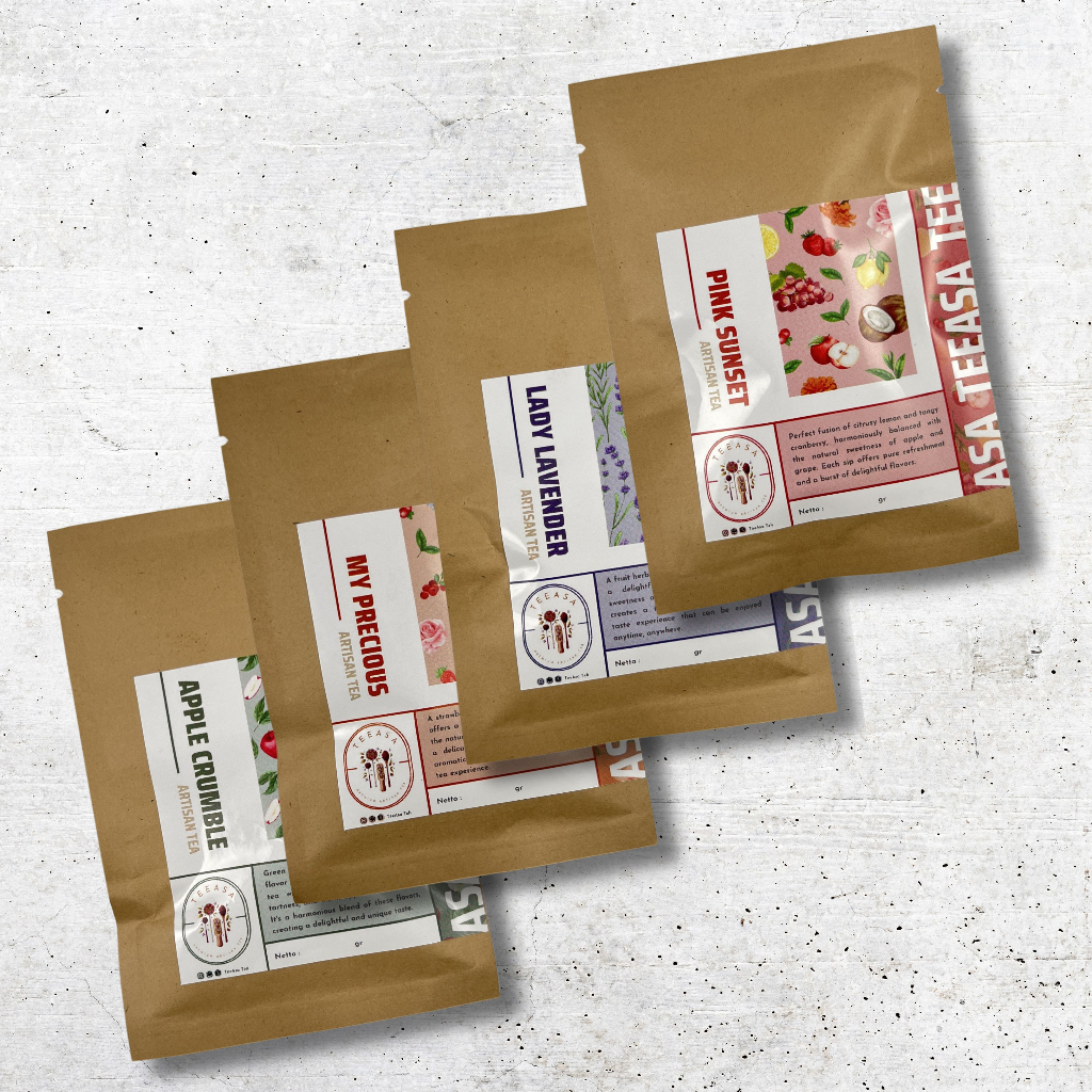 

TeeAsa Teh - Paket Kenalan Loose Leaf - Artisan Tea In Ziplock Bag