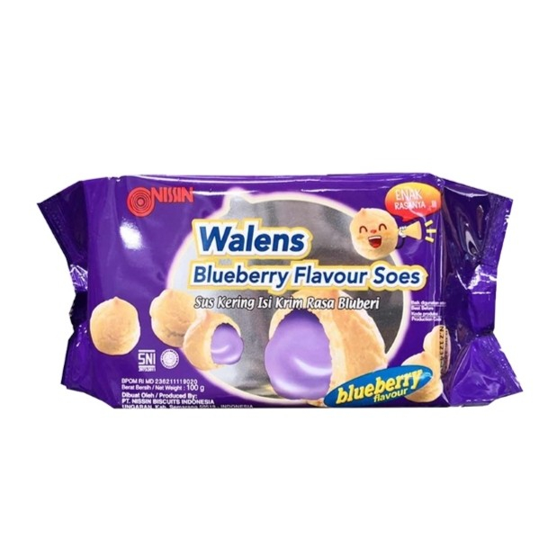 

NISSIN Walens Soes Blueberry 100 gr