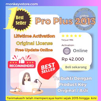Promo Office Pro Plus 2013 Original Product Key For Windows Lifetime