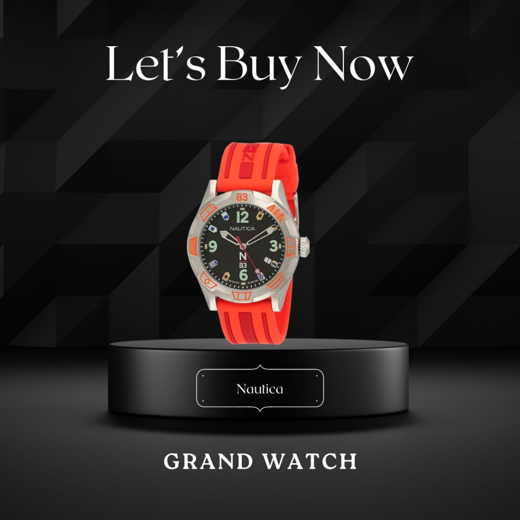 Jam Tangan Wanita dan Pria Karet Nautica F910