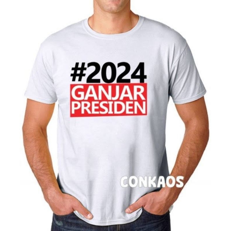 Kaos ganjar pranowo presiden 2024