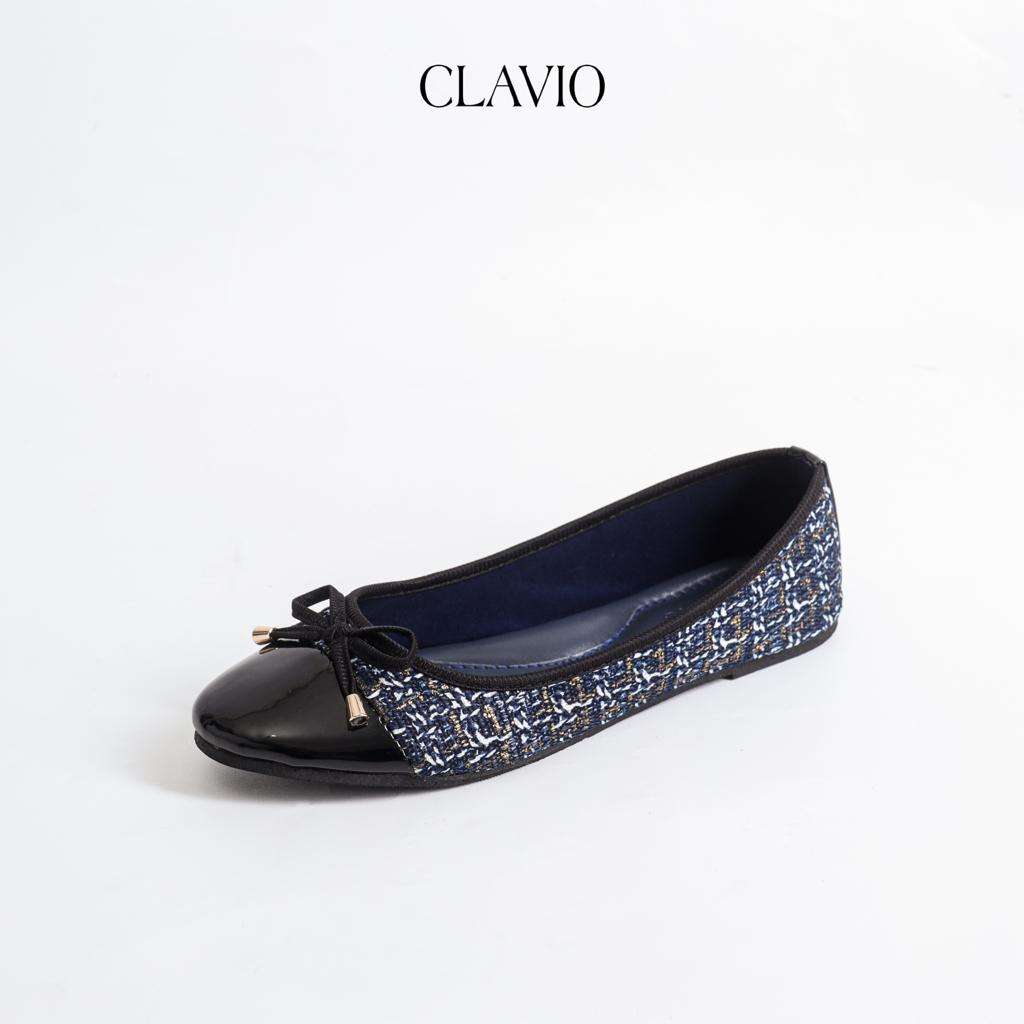 CLAVIO Clarissa Sepatu Wanita Flat Shoes Super Empuk