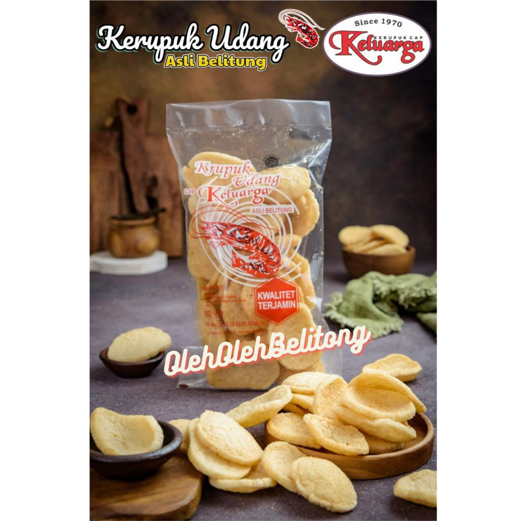 

Kerupuk ikan cap keluarga kecil asli bangka belitung. halal. Kerupuk ikan bangka belitung. Oleh-oleh legendaris. Kerupuk getas udang. kerupuk cumi. keripik. makanan ringan. krupuk renyah. tanpa pengawet. cemilan keluarga. cemilan anak. cemilan enak