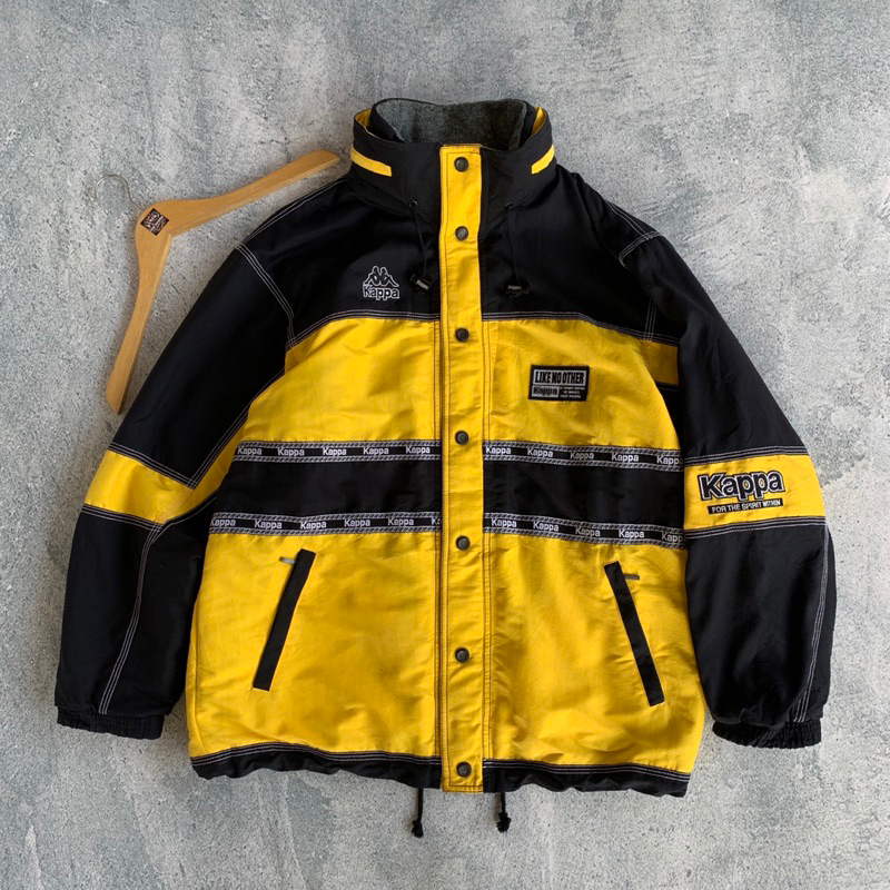 vintage 90s kappa colorblock jacket