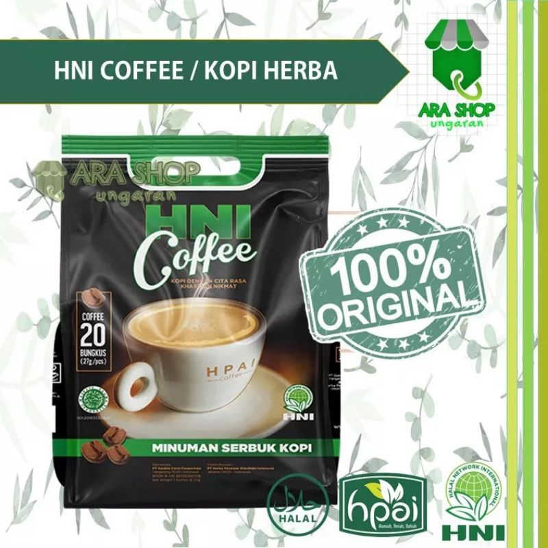

HNI COFFE KOPI KESEHATAN 3in1 Instan (HC)