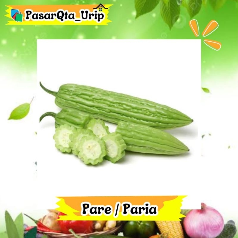 

pare paria perBiji / pasar sayur Makassar/ pasar online makassar