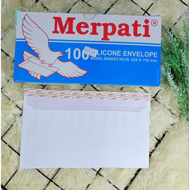 

AMPLOP PUTIH MERK MERPATI PANJANG 90 PACK