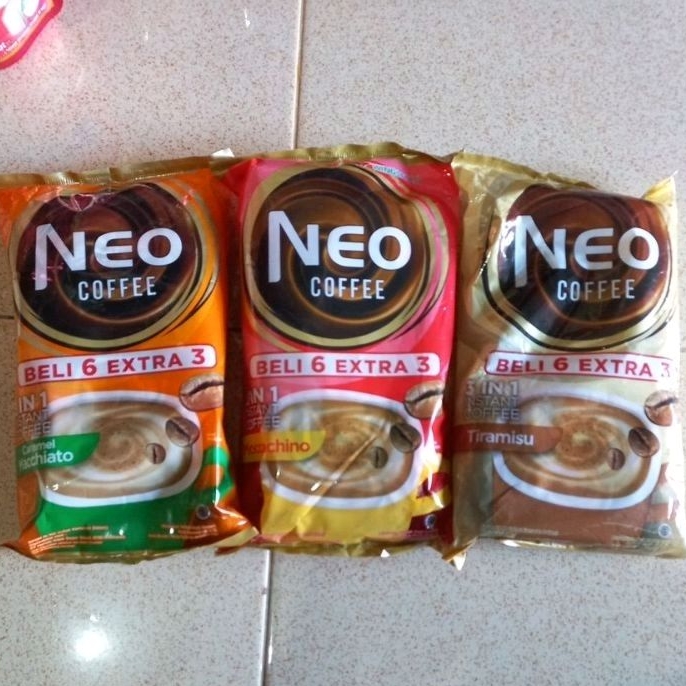 

Neo Coffee Kopi Instan Coffee 20gr x 9pcs