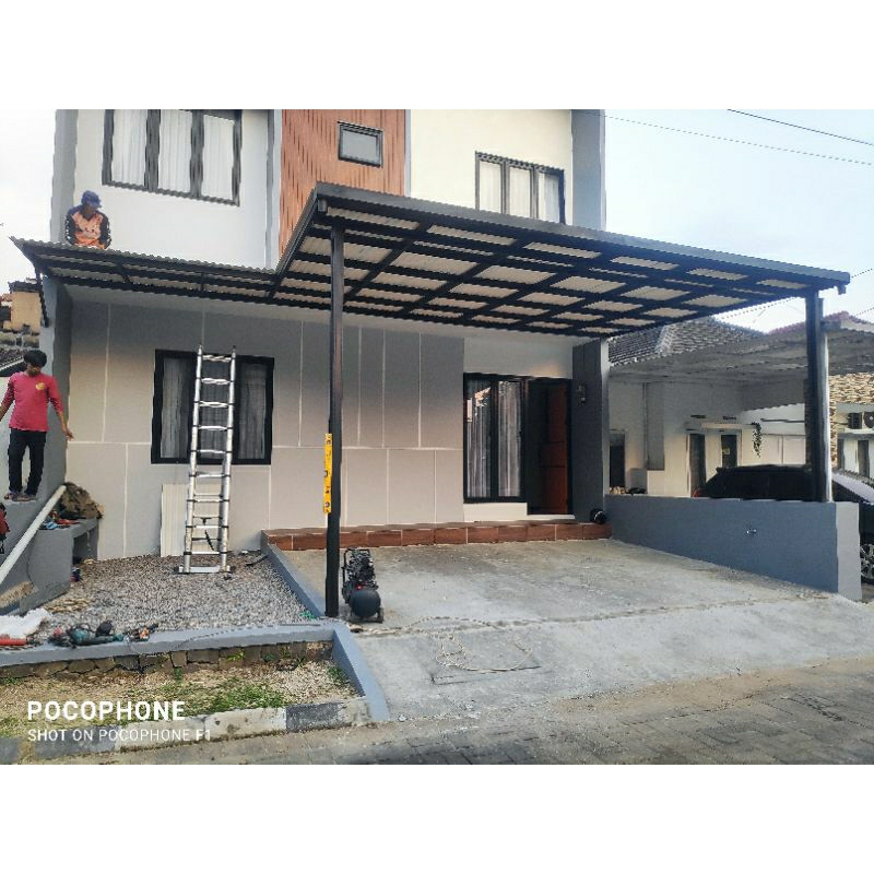 Kanopi Baja Ringan Alderon RS | Jasa Pasang Kanopi Carport & Teras