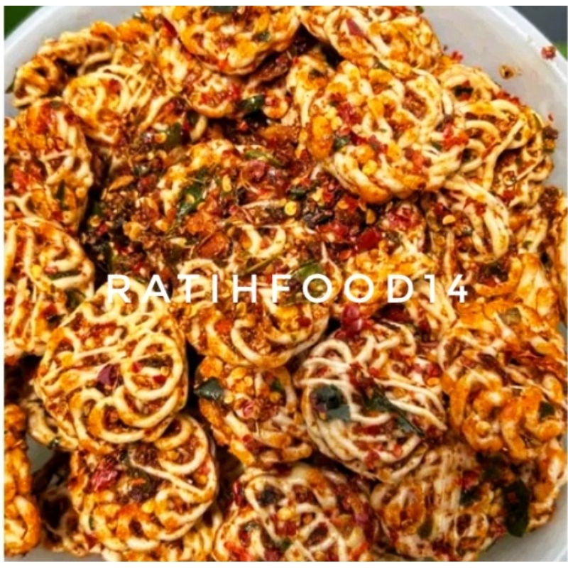 

Kerupuk seblak Rafael/ kerupuk mawar 500gr