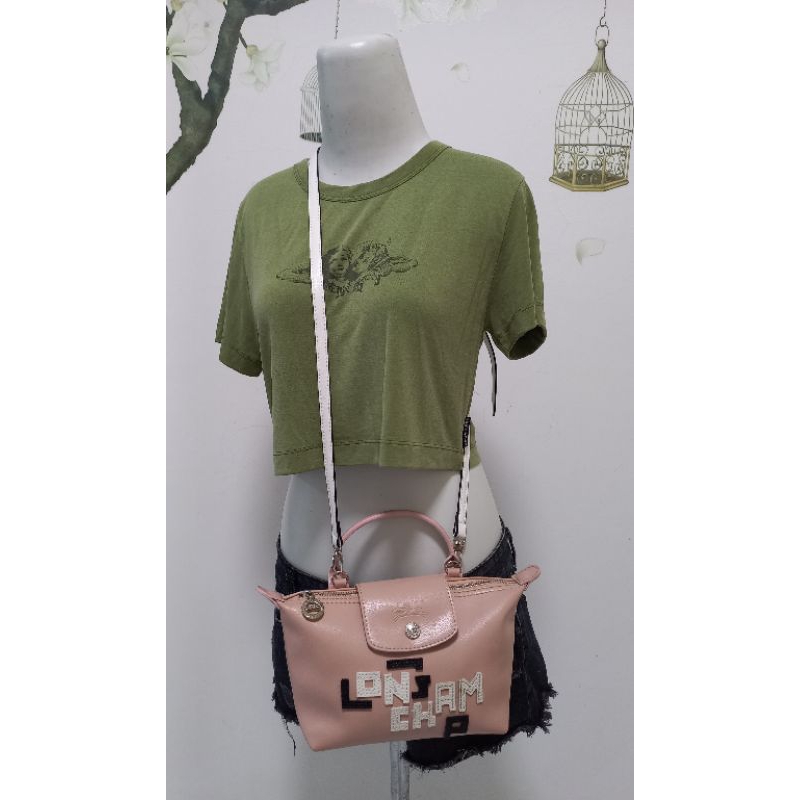 Tas Slempang Cuir LGR Small Nude Pink #LC# (Mantan )
