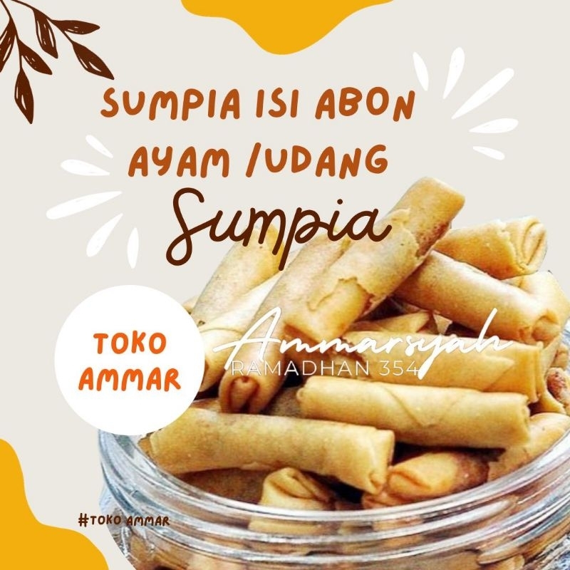 

Sumpia Isia Abon Ayam (250gram)/Sumpia Goreng/Kue Kering