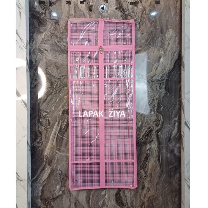 RK RAK HIJAB JUMBO MOTIF RAK JILBAB GANTUNG TERTUTUP ANTI DEBU RAK KERUDUNG GANTUNG MINIMALIS