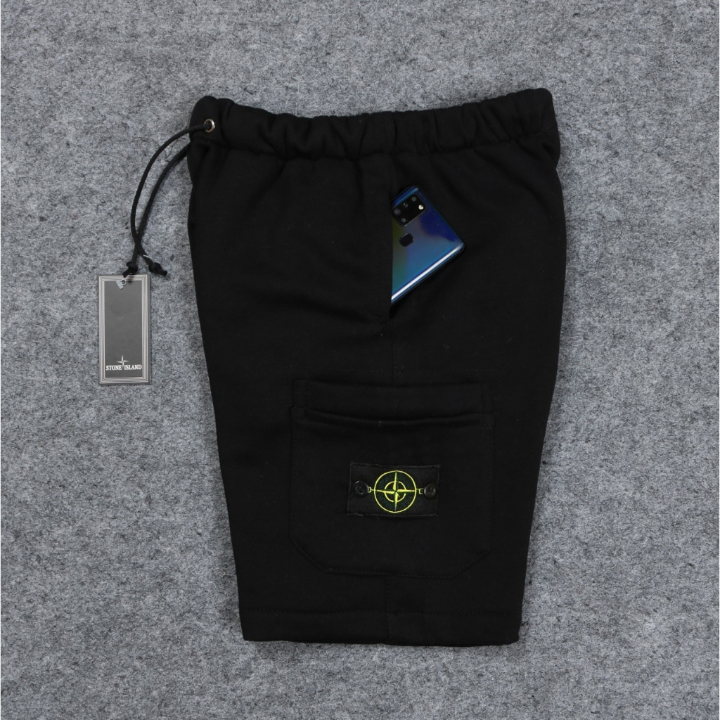 mecca_shop24 [Bisa Cod] Short  Pant Stone Island / Celana Pendek Cargo / Celana Pendek Pria