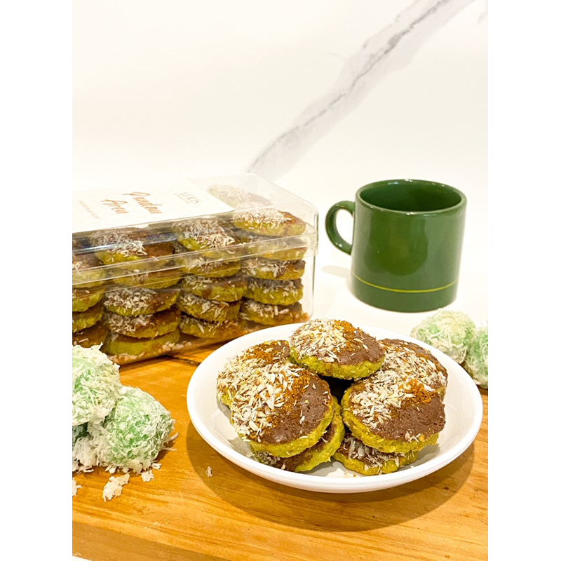 

Pandan Aren / Klepon Cookies - Cookies Aeris Bakehouse