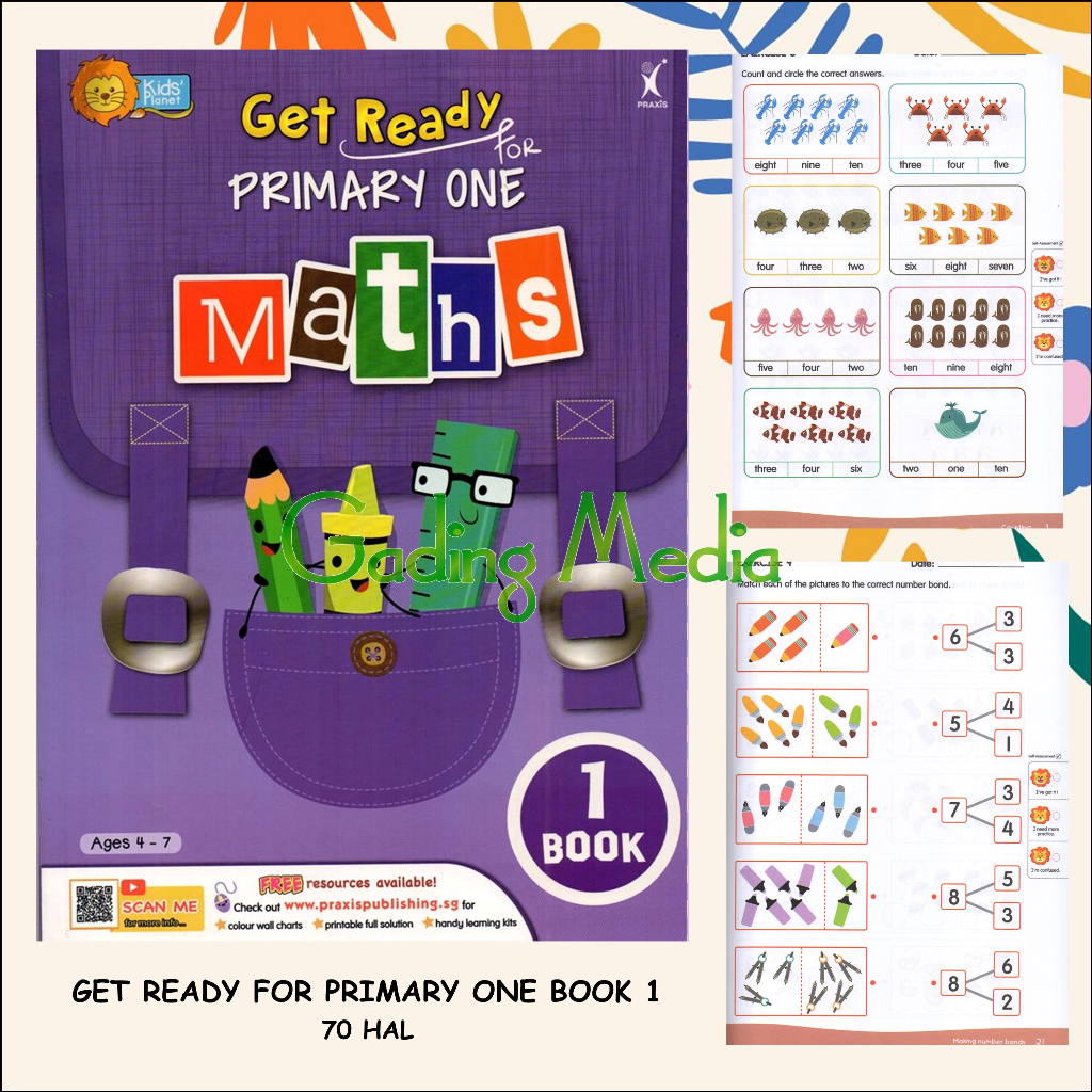 

Kindergarten Get Ready for Primary One - Maths