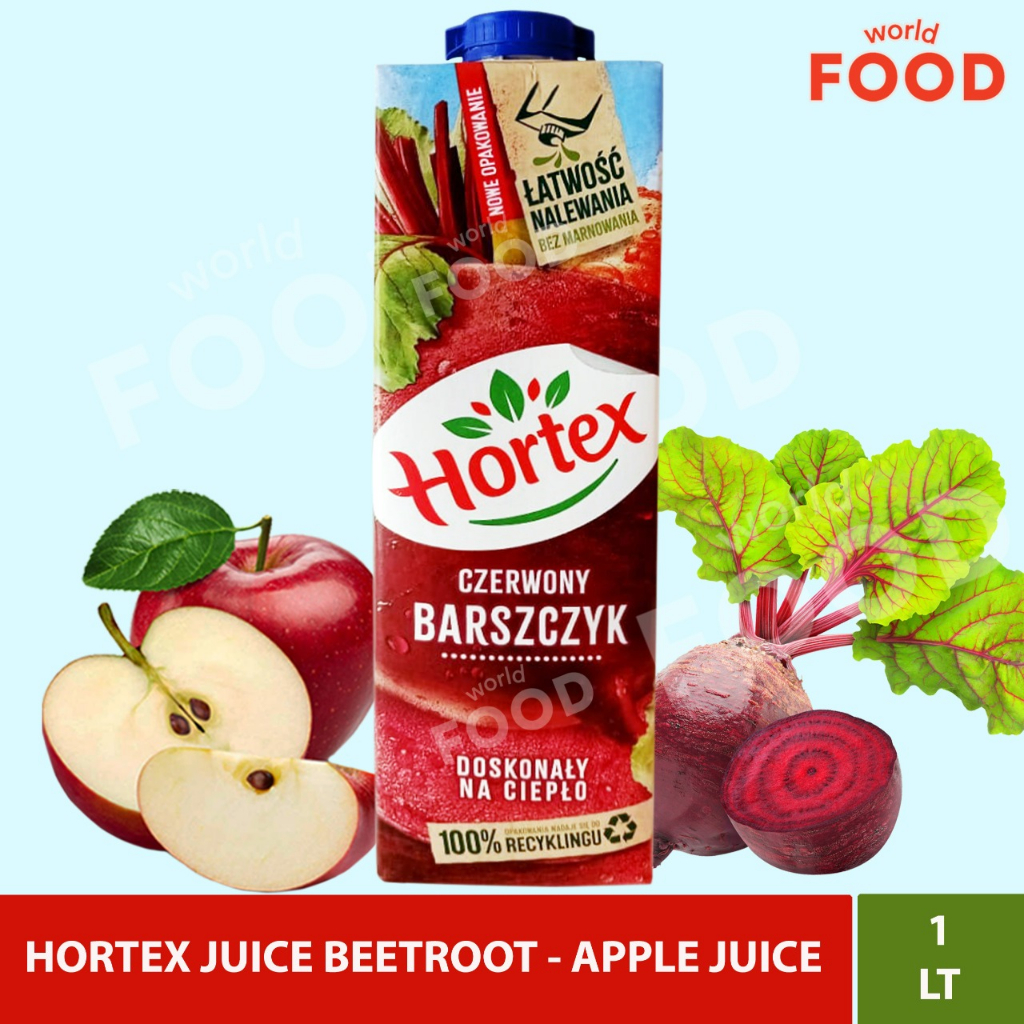 

HORTEX BEETROOT-APPLE JUICE NETTO 1LT