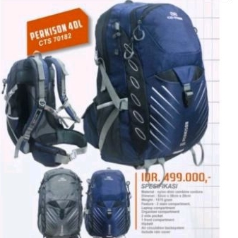 TAS BACKPACK / SEMI CARRIER CO-TREK PERKISON 40 L ORIGINAL TERLARIS