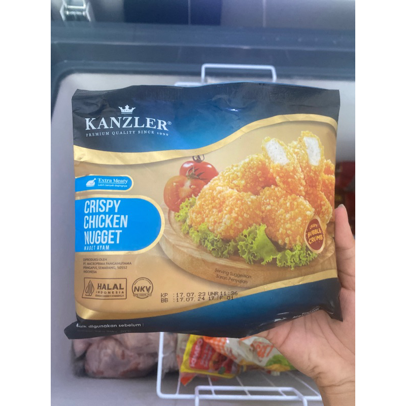 

KENZLER CHIKEN NUGGET HALAL FROZEN FOOD 120GR & 500gr