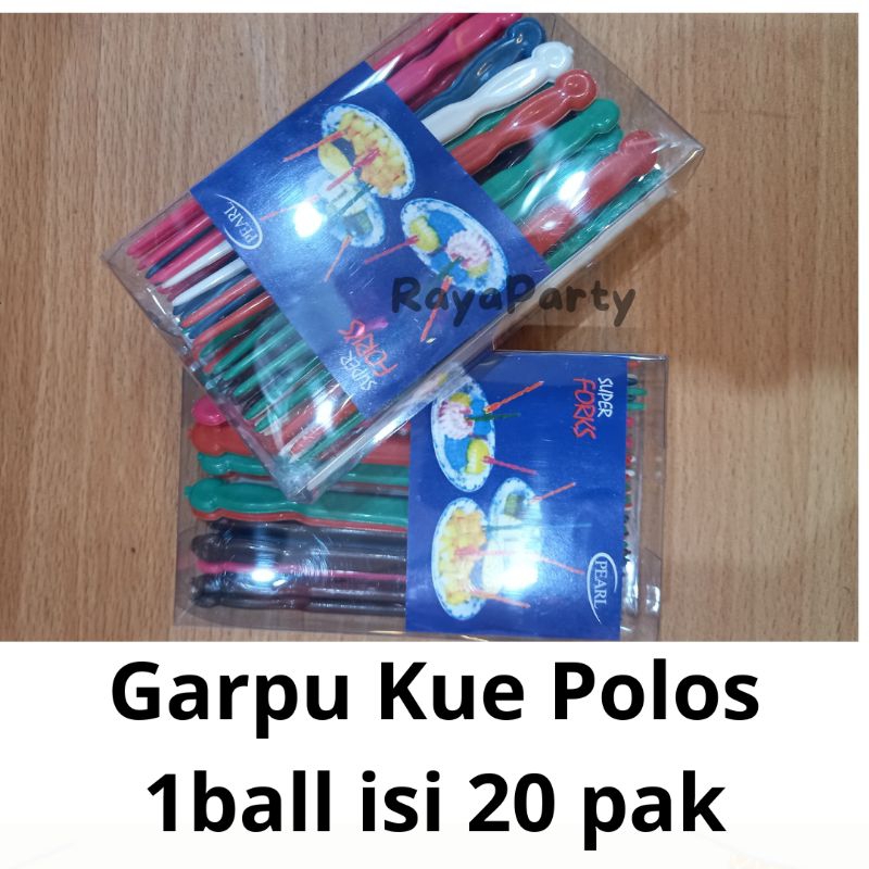 Garpu Kue polos / Garpu kue Tart / Garpu Kue Tart 30pcs