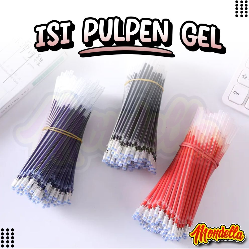 

Isi Pulpen Gel Mini 0.5mm Tinta Pena Pulpen Refill Pulpen Isi Ulang Pen Bolpoin Bolpen Ballpoint MONDELLA