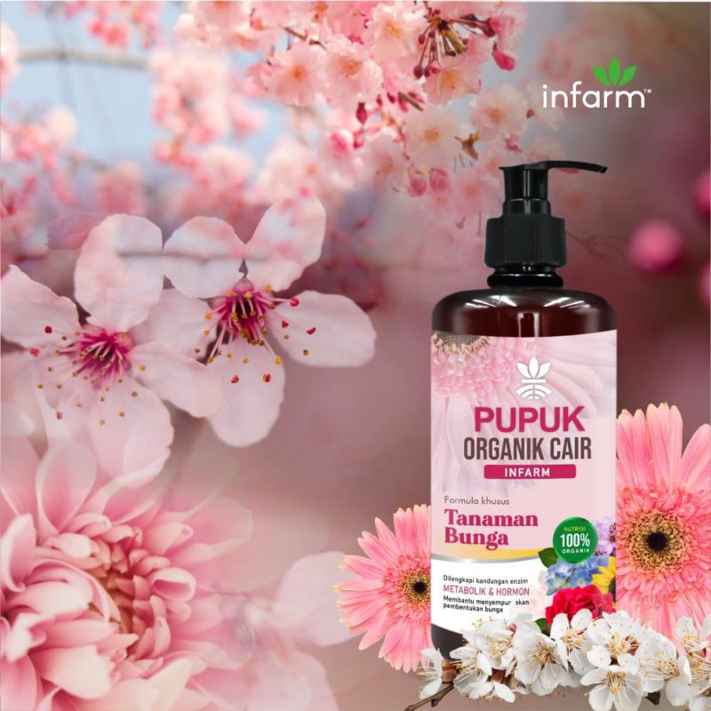 INFARM-Pupuk Organik Cair Tanaman Bunga