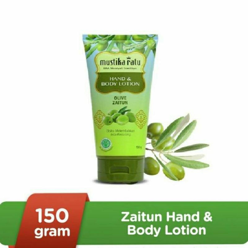 MUSTIKA RATU HAND & BODY LOTION OLIVE ZAITUN 150GR