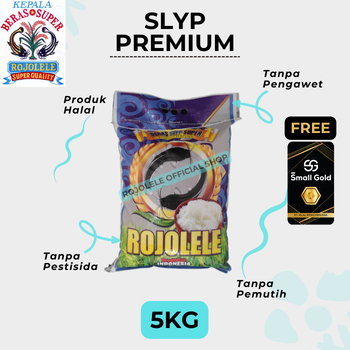 

BERAS ROJOLELE SLYP Super Premium 5KG