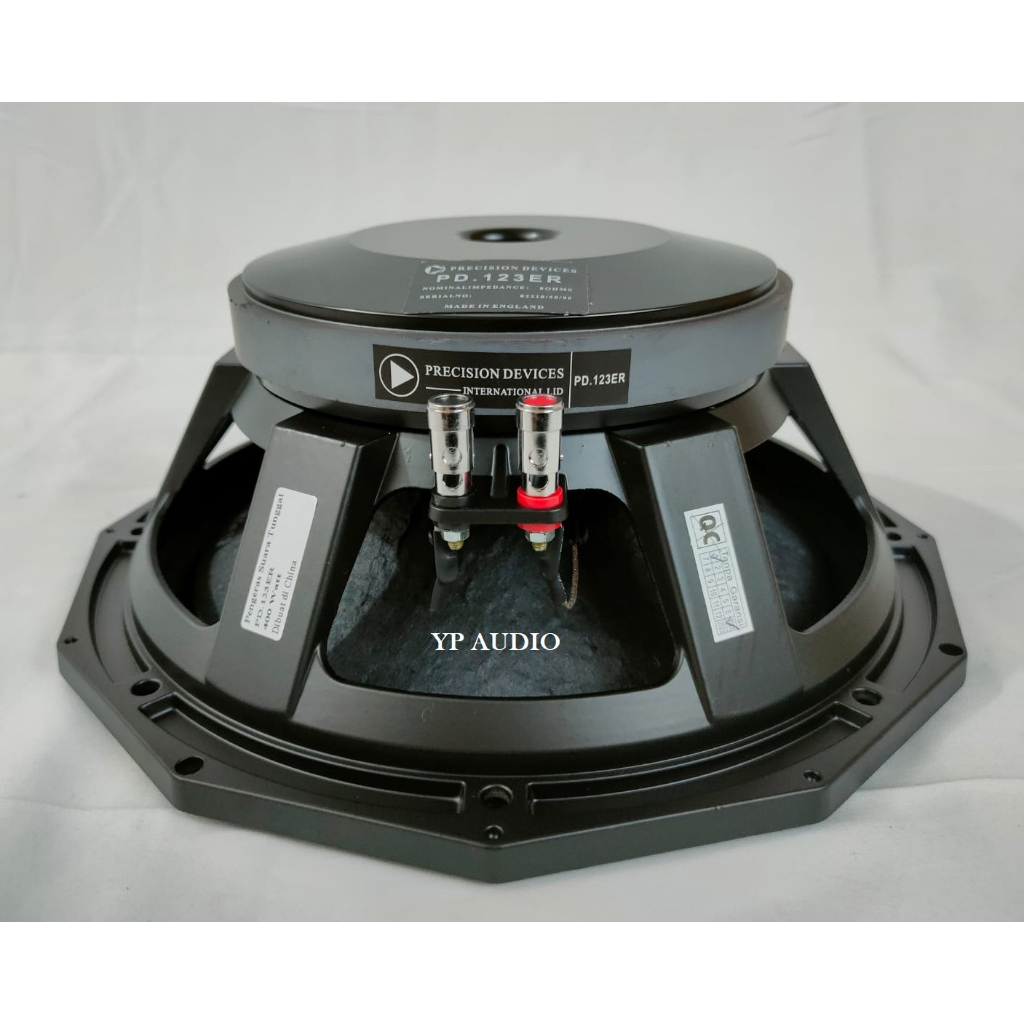 Komponen speaker PD123 ER / PD 123ER Pressecion Device