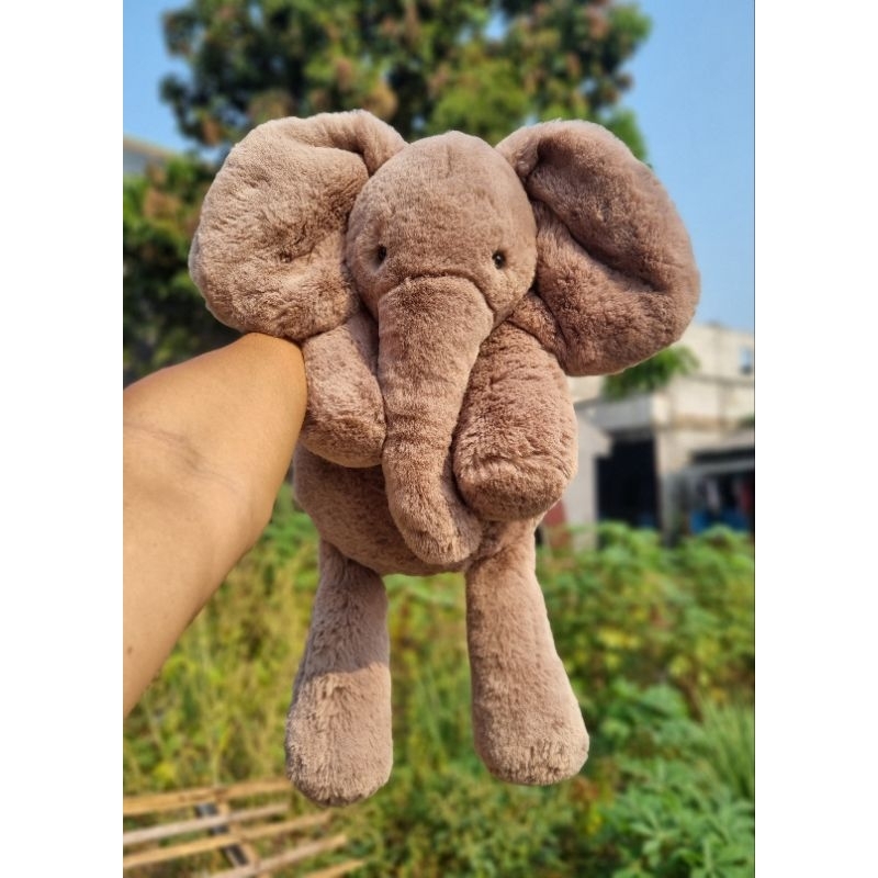 Boneka jellycat smudge Elephant Large