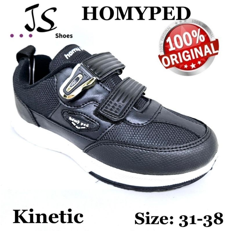 HOMYPED KINETIC - SEPATU SEKOLAH MAGNET ANAK MERK HOMYPED ORIGINAL