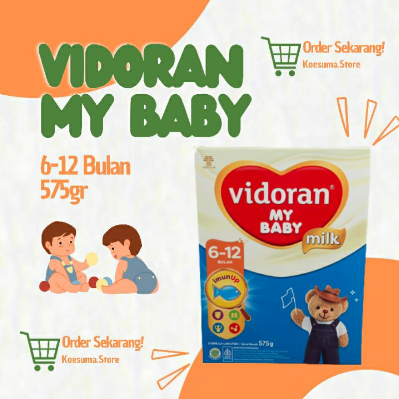 Vidoran 6-12 Bulan 575gr