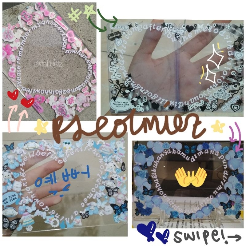 acrylic standee deco toploader deco couple ~