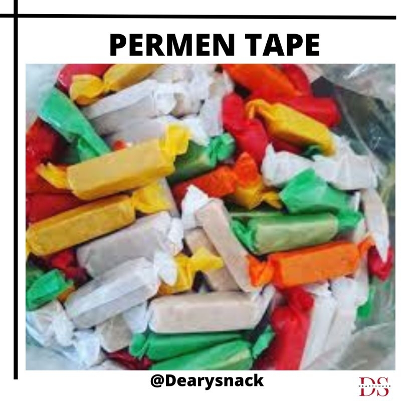 

Permen Tape 500gram / Promo Permen Murah Ready