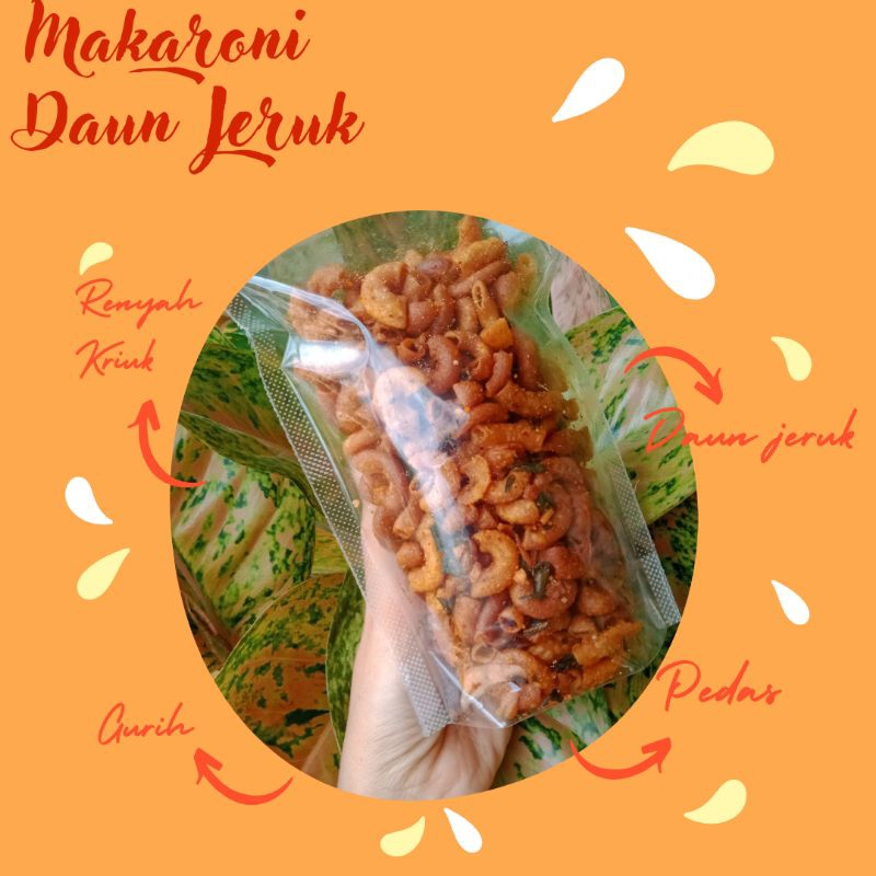 

Makaroni Bantet Pedas Daun Jeruk Renyah