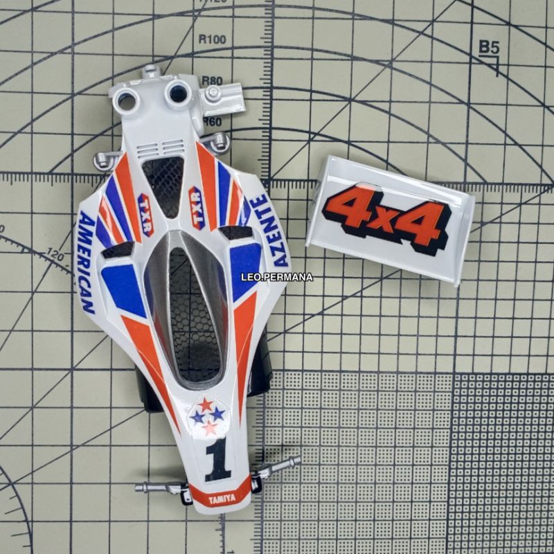 BODY AZENTE PROGRESS CUSTOM | BODY TAMIYA | CUSTOM BODY TAMIYA