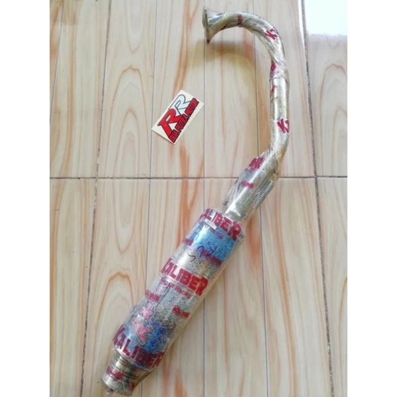 muffler mufler exhaust knalpot kenalpot racing original ori kaliber rainbow two tone twotone honda b