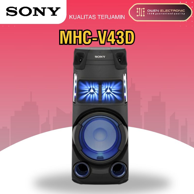 SONY MHC-V43D / MHC V43D/MHCV43/ MHC V43 Speaker HIFI sony