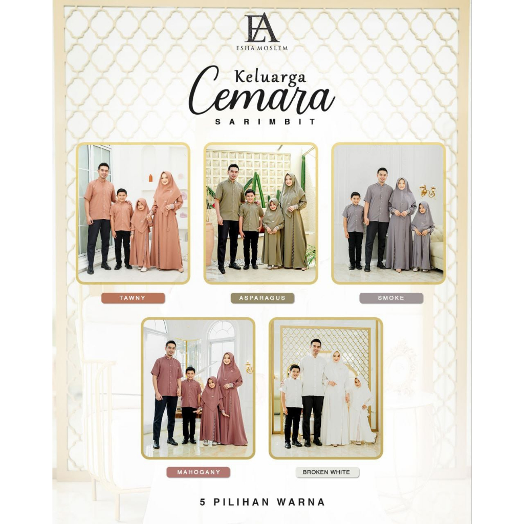 KELUARGA CEMARA SARIMBIT (PRE ORDER)