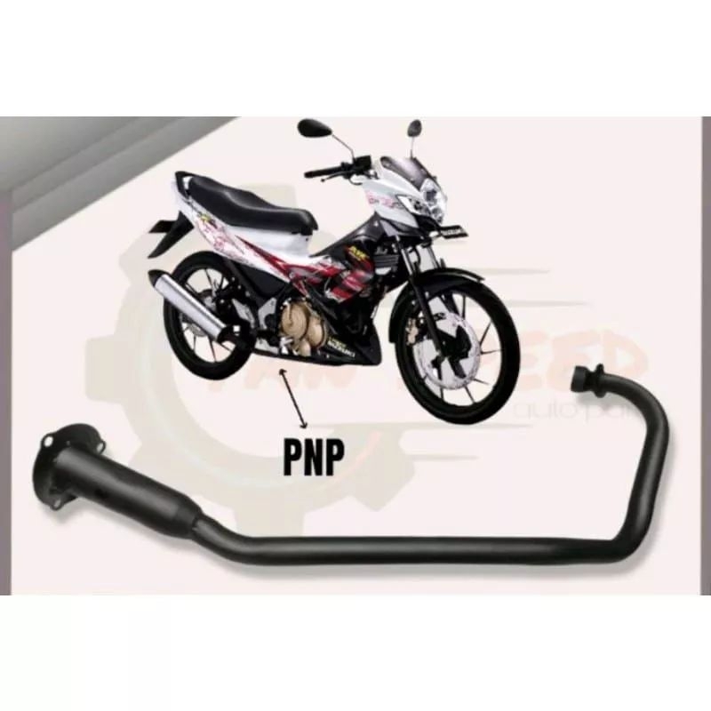 LEHER KNALPOT STANDAR ORIGINAL SUZUKI SATRIA FU