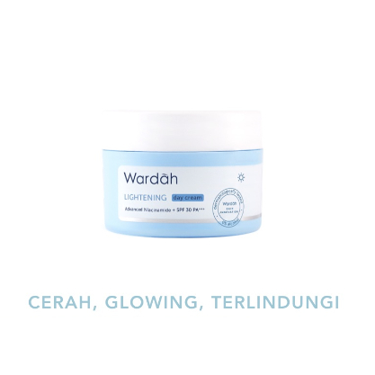 Wardah Lightening Day Cream - Krim Pagi dengan Advanced Niacinamide - Dilengkapi dengan SPF 30 PA+++