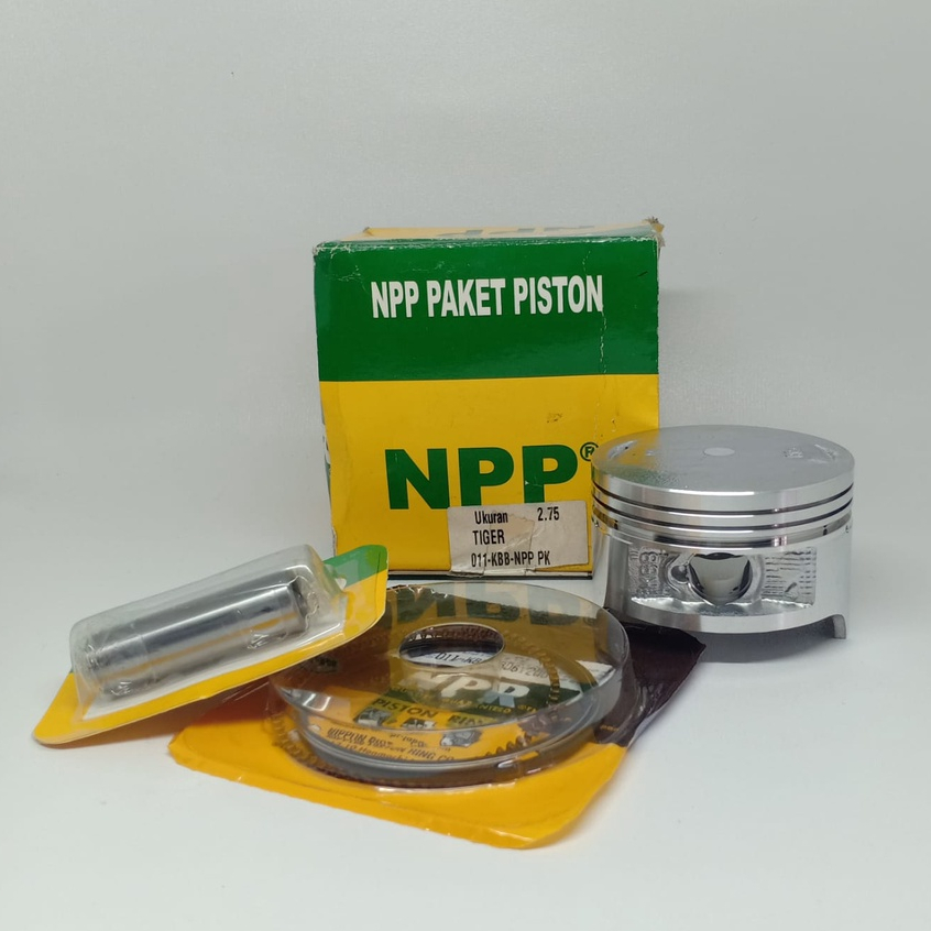 PISTON KIT SEHER SEKER TIGER ( KBB )OVERSIZE STD,50,100,150,200,250,275,300 HONDA NPP