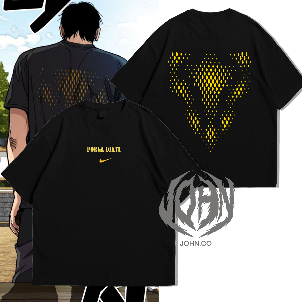 Kaos Porga Lokta Jayjo/ Baju Karakter Jayjo Windbreaker