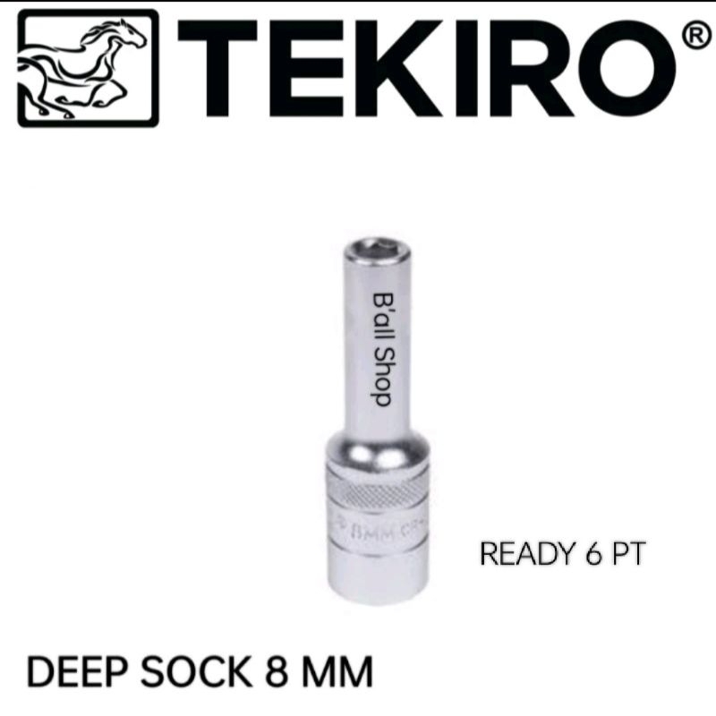 Mata Sock Deep Wall DR 1/2" 8 mm Tekiro